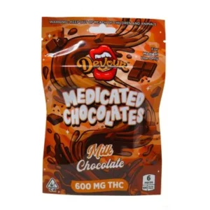 Devour Medicated Chocolates (600mg) – Milk Chocolate