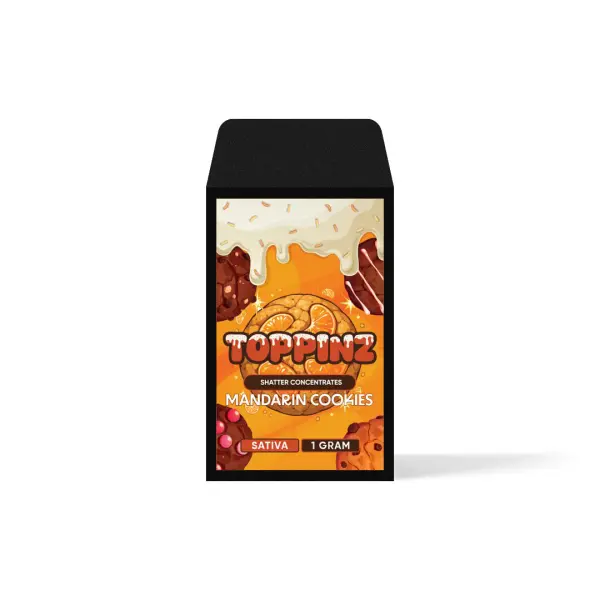Toppinz Shatter 1g – Mandarin Cookies