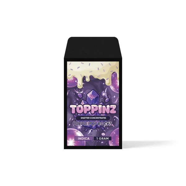 Toppinz Shatter 1g – Purple Pop Rocks