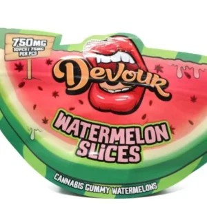 Devour Edibles (750mg) – Watermelon Slices