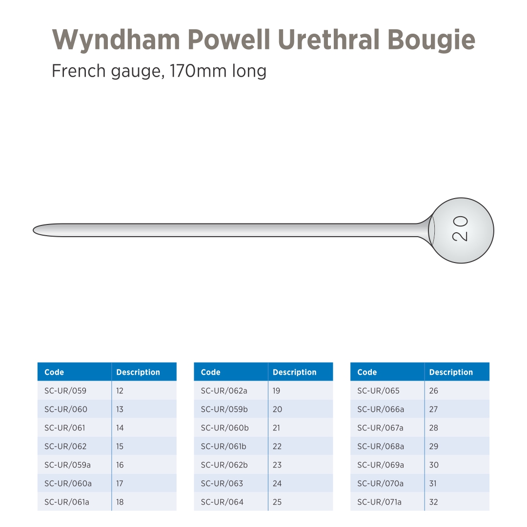 Wyndham Powell Urethral Bougie LX-URO-0014